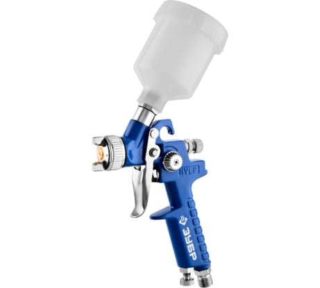 Пневматический краскопульт с верхним бачком ЗУБР Профессионал PRO 150, 0.8 мм 06454-0.8