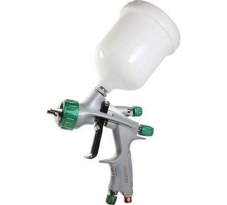 Краскопульт Jeta PRO Jp400 HVLP сопло 1,3 мм пластиковый верхний бачок 0,6 л JP400/13 HVLP