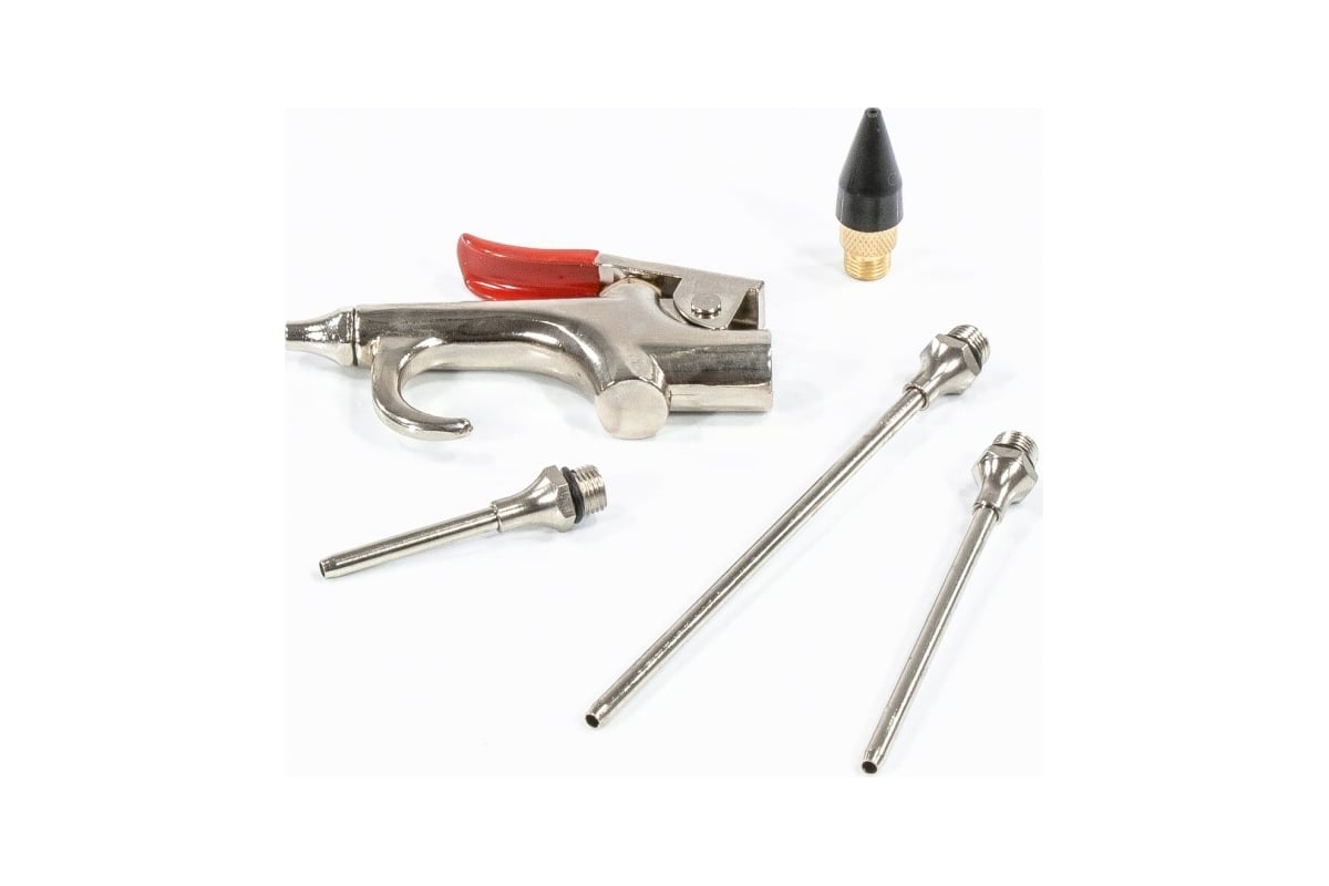 Набор пневматический продувочный пистолет с насадками MATRIX 4 шт 57338 ...