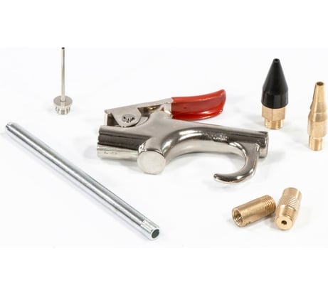 Набор пневматический продувочный пистолет с насадками MATRIX 6 шт 57336