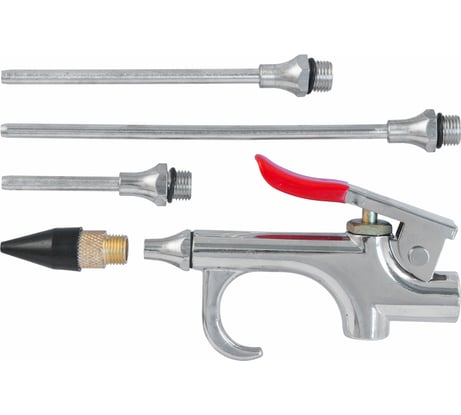 Продувочный пистолет с насадками в наборе Thorvik ABGK5 5 предметов 52645
