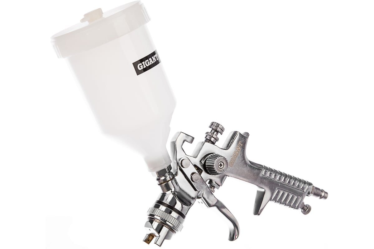 Краскораспылитель (сопло 1,4 мм; бачок 0,6 л, HVLP) Gigant SP 180 ...