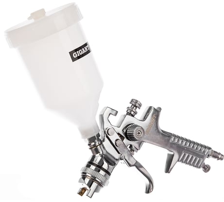 Краскораспылитель (сопло 1,4 мм; бачок 0,6 л, HVLP) Gigant SP 180
