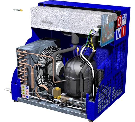 Осушитель холодильного типа OMI, 4333 л/мин, класс очистки 4 ED 260 1