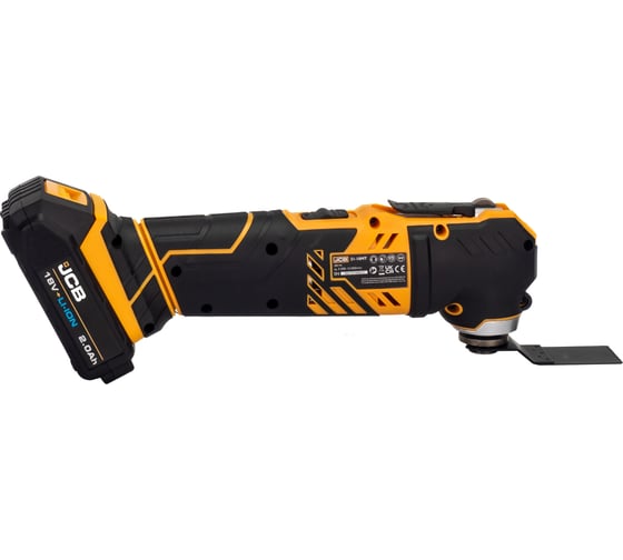 Многофункциональный инструмент JCB (-18MT-B-E) 18 V, 5000-15000 об/мин, ЗУ (-18VFC-E)2.4 A, аккум. батарея (-20LI-E) 2.0AH -18MT-2XB-E(57233) JCB-18MT-2XB-E(57233)