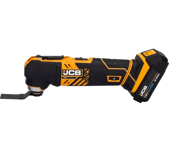 Многофункциональный инструмент JCB (-18MT-B-E) 18 V, 5000-15000 об/мин, ЗУ (-18VFC-E)2.4 A, аккум. батарея (-20LI-E) 2.0AH -18MT-2XB-E(57233) JCB-18MT-2XB-E(57233)