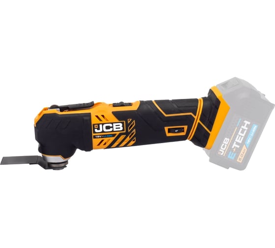 Многофункциональный инструмент JCB 18V, 5000-15000 об/мин, без аккумулятора JCB-18MT-B-E(57254)