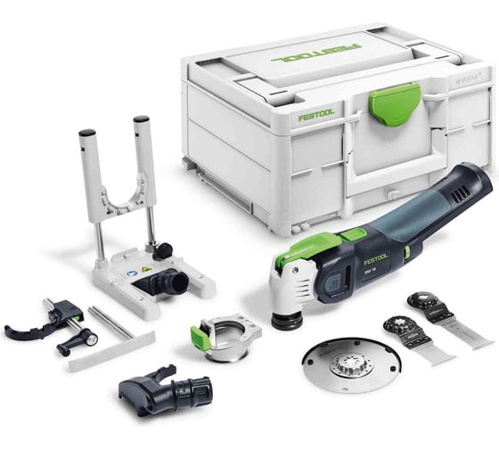 Многофункциональный инструмент FESTOOL OSC 18 E-Basic-Set 576592