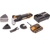Аккумуляторный реноватор WORX 20 В, 1x2,0 Ач, кейс WX678