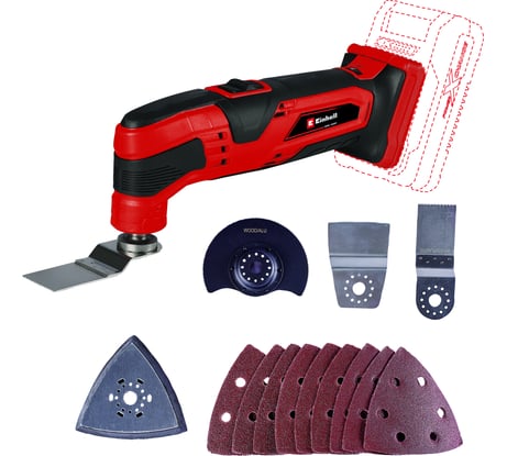 Аккумуляторный многофункциональный инструмент Einhell PXC TC-MG 18 Li-Solo 4465170