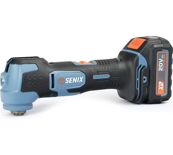 Многофункциональный инструмент SENIX X2 20V, 1 акб, 1зу POX2-M-EU