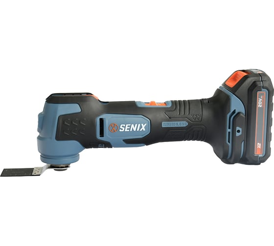 Многофункциональный инструмент SENIX X2 20V, 1 акб, 1зу POX2-M-EU