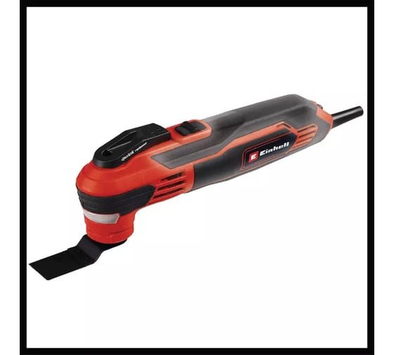 Многофункциональный инструмент Einhell TE-MG 350 EQ, 350вт, 22-40 тыс/мин, 3гр, Quick, конст.элка, набор оснастки, кейс 4465155