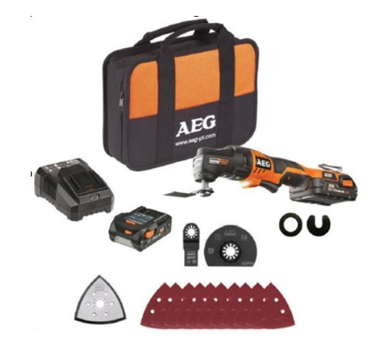 Аккумуляторный многофункциональный инструмент AEG OMNI 18C LI-152BKIT1 440644
