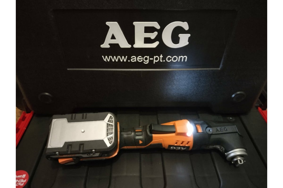 Image of AEG OMNI 18C drill at Walmart