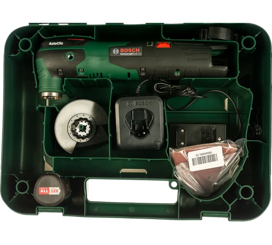 Аккумуляторный универсальный многофункциональный инструмент Bosch UniversalMulti 12 0.603.103.021