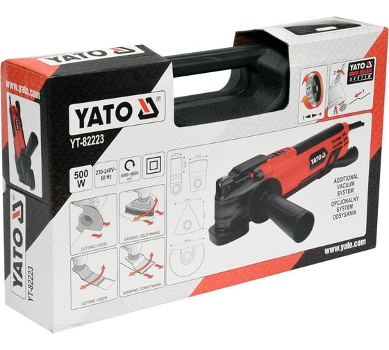 Многофункциональный инструмент YATO 500 Вт YT-82223