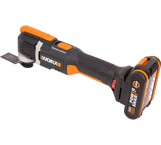 Аккумуляторный реноватор WORX 20 В, 2 Ач х 1, ЗУ 2 А, кейс WX696