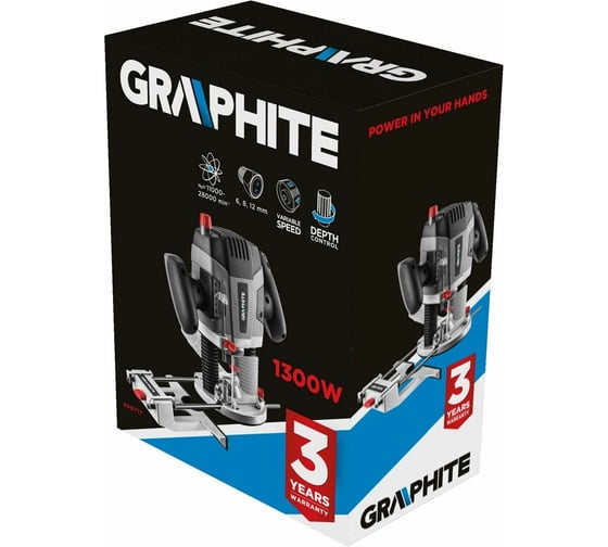Фрезеровальная машина с верхним расположением шпинделя GRAPHITE 59G717