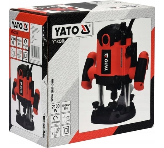 Ручной фрезер по дереву YATO 2100 Вт YT-82380