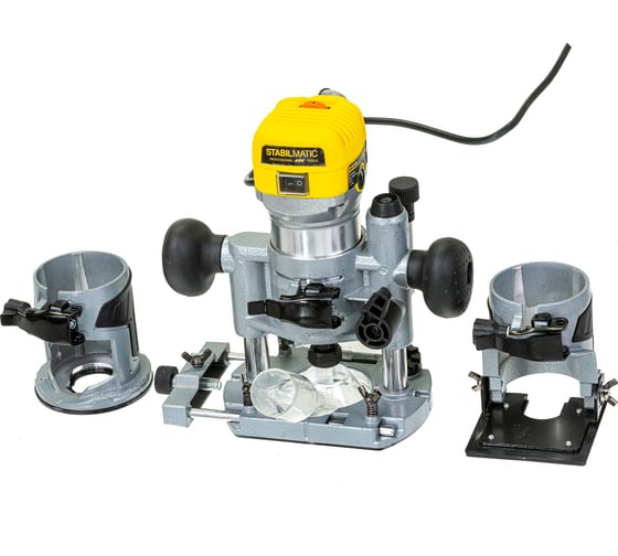 Кромочный фрезер STABILMATIC с набором баз, цанги 6 и 8 мм FRH-880