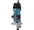 Фрезер кромочный Makita 530Вт, 35000 об\м, цанга-6мм, глубина 42мм, антирестарт,1.4кг,кор M3702B 1