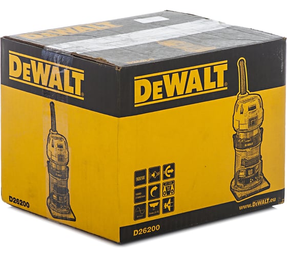Кромочный фрезер DEWALT D26200-QS