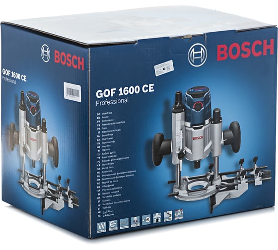 Вертикальная фрезерная машина Bosch GOF 1600 CE Professional 0.601.624.020