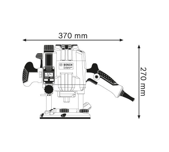 Фрезер Bosch GOF 1250 LCE 0.601.626.101