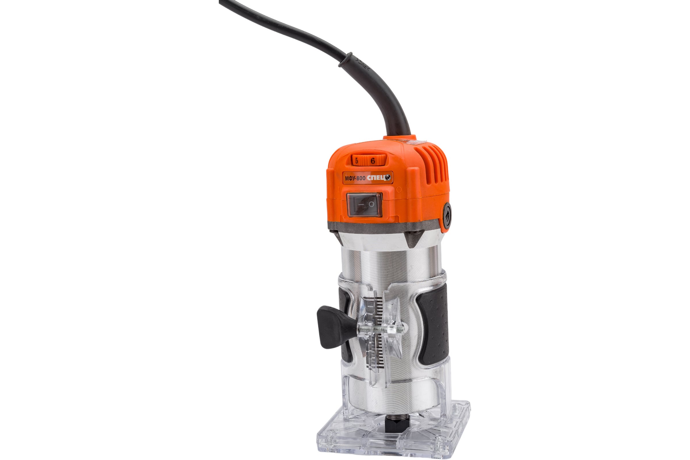 Кромочный фрезер Спец МФУ-800, 800Вт, 10000-30000 об/мин, 6-8 мм