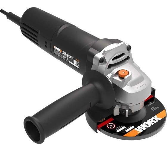 Угловая шлифовальная машина WORX 900 Вт, 125 мм WX718