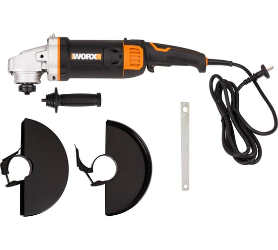 Угловая шлифовальная машина WORX 2350 Вт, 230 мм, коробка WX709