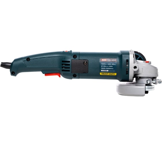 Угловая шлифмашина ALTECO agh 1100-125 e heavy duty 61286