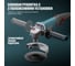 Угловая шлифмашина ALTECO agh 1100-125 e heavy duty 61286 8