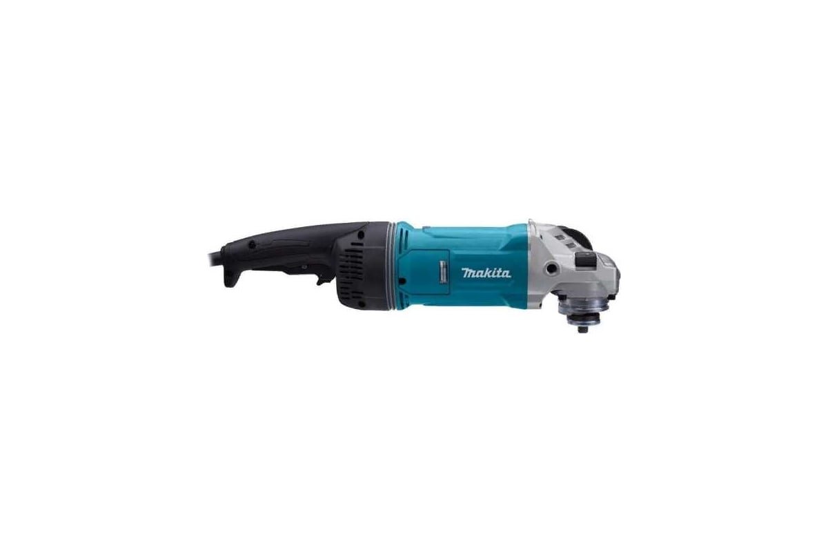 Угловая шлифовальная машина Makita 230 мм, 2800 Вт, 6600 об., AFT, поворот.  рукоятка, плавн. пуск, антивибр., поддержка об., расцепляющая муфта, тормоз  дв., 6.3 кг GA9070X1 - выгодная цена, отзывы, характеристики, фото - купить  в Москве и РФ