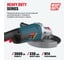 Угловая шлифмашина ALTECO agh 2600-230 s heavy duty 61289 4