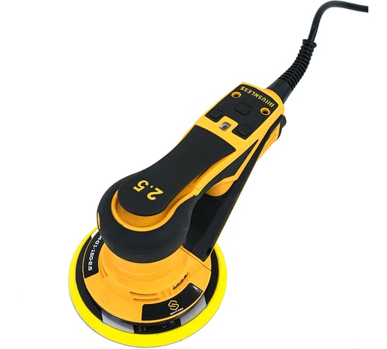 Шлифовальная ручная машинка SCHTAER 220V/50Hz, 350W, эксцентрик 2,5 мм SCH-01-150-2.5