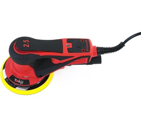 Шлифовальная ручная машинка YOKIJI 220V/50Hz, 350W, эксцентрик 2,5 мм YKJ-1-150-25