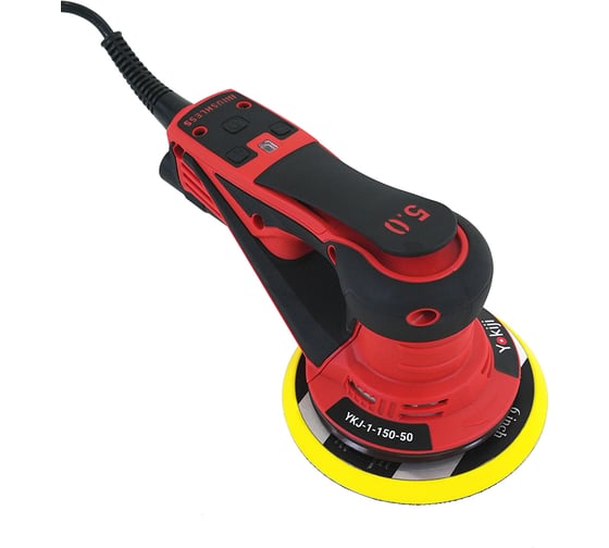 Шлифовальная ручная машинка YOKIJI 220V/50Hz, 350W, эксцентрик 5,0 мм YKJ-1-150-50