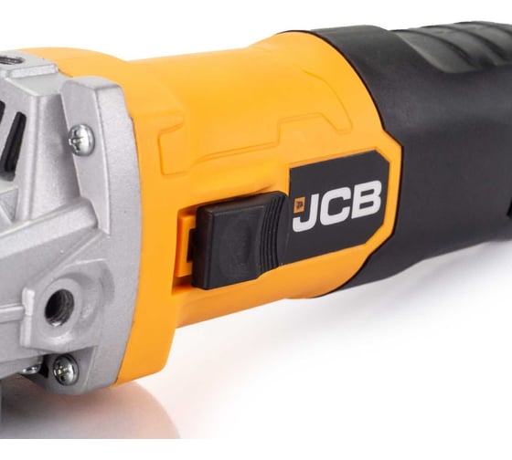 Электрическая угловая шлифмашина JCB 600 Вт, 12 000 об/мин, диаметр диска 115 мм JCB-AG115-E(57261)