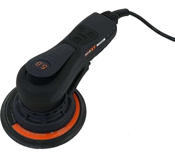 Ручная шлифовальная машинка MaxXT 220V/50Hz, 350W, эксцентрик 5.0 мм R7303-150-5.0