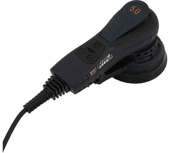 Ручная шлифовальная машинка MaxXT 220V/50Hz, 350W, эксцентрик 5.0 мм R7303-125-5.0