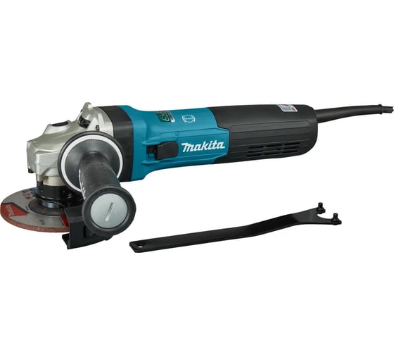Углошлифовальная машина Makita 125 мм, 1900 Вт, 2800-11500 об, SJSII, AFT GA5091X01
