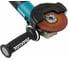 Углошлифовальная машина Makita 125 мм, 1900 Вт, 11500 об, SJSII, AFT, плавный пуск, поддержание оборотов под нагрузкой GA5092X01 3