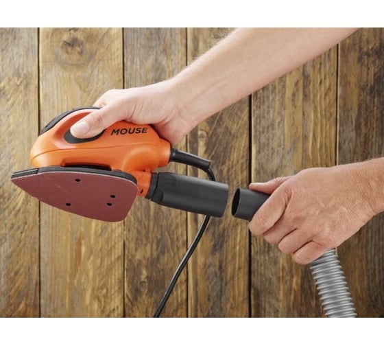 Дельтавидная шлифмашина Black&Decker Mouse в кейсе BEW230K-QS