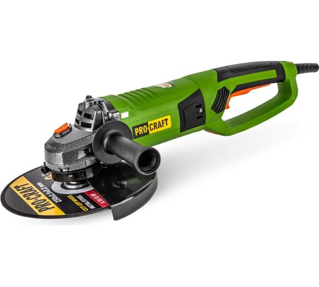 Углошлифовальная машина болгарка PROCRAFT УШМ сетевая, 230 мм PW2550