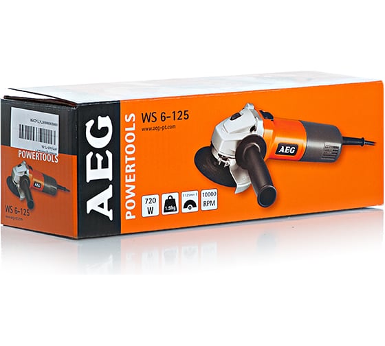 Угловая шлифмашина AEG WS 6-125 413490