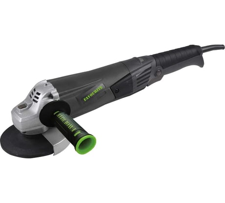Угловая шлифовальная машина FAVOURITE 1500 Вт диск 125 мм 3000-11000 об/мин регулировка скорости константная электроника FG 1500EC PROF