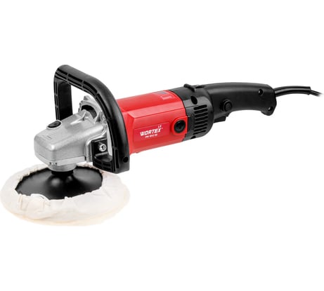 Полировальная машина WORTEX LX PM 1812 SE 1200 Вт, 180 мм, 1000-3000 об/мин 1318467