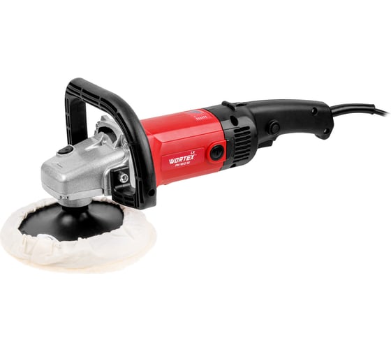Полировальная машина WORTEX LX PM 1812 SE 1200 Вт, 180 мм, 1000-3000 об/мин 1318467 1
